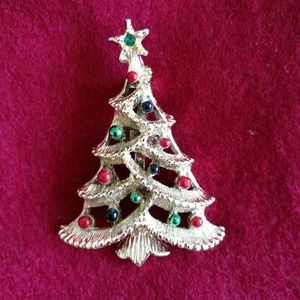 Vintage Gerry's Christmas Tree Brooch/Pin
